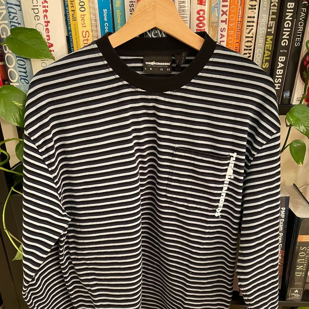 The Hundreds Striped Long Sleeve - Picture 1 of 3